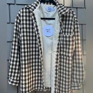 Princess Polly Houndstooth Jacket S/M
